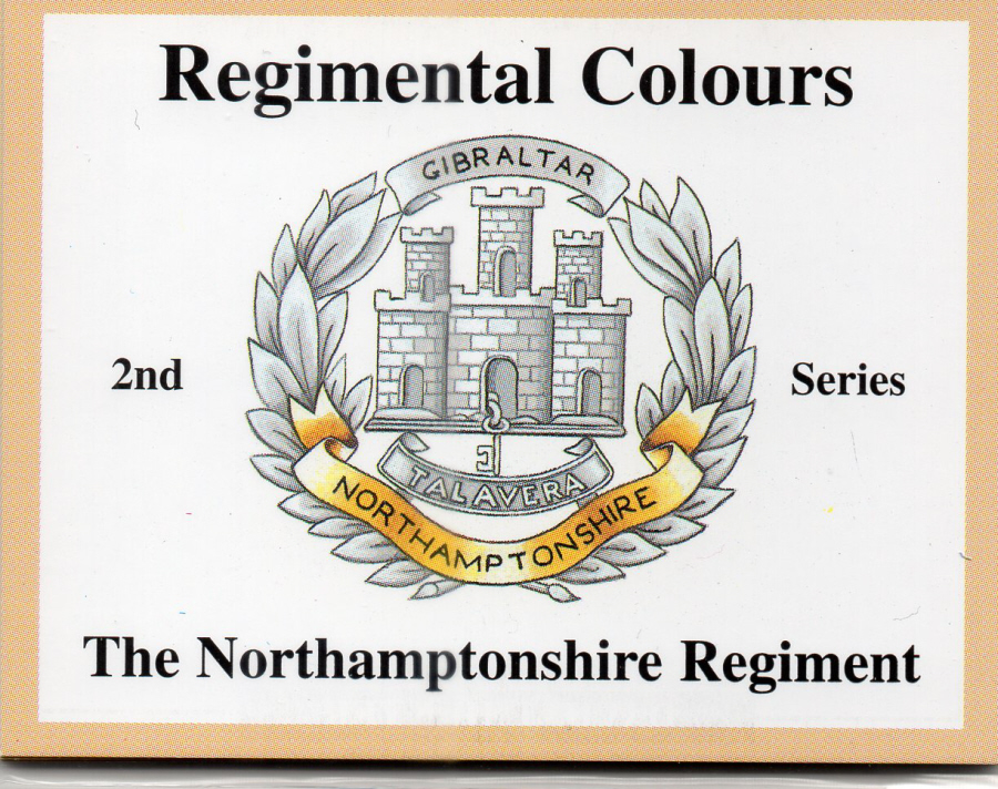 The Northamptonshire Regiment 2nd Series - 'Regimental Colours' Trade Card Set by David Hunter - Click Image to Close